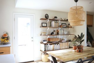 "The swap allowed the house to feel less cramped; it removed bottle-necks, and provided a larger, and brighter atmosphere," notes Nathan. 
