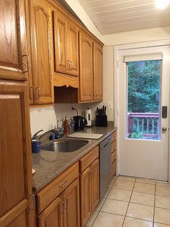 Tight corners make it hard to navigate the kitchen.