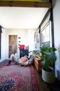 The family has now been living in their toy hauler for just over two years now, and they love the fact that their little trailer home has given them the opportunity to travel. 
