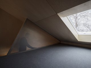 The loft is a private oasis for daydreaming.