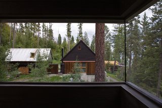 Sections of the facade were built with naturally oxidizing, low-maintenance Cor-Ten steel. 