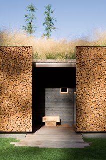 Spectrally selective Quantum Windows, radiant floor heating, a cold roof system that prevents ice dams, and closed cell foam insulation to prevent heat loss are some of the key sustainable features incorporated into the camp’s energy-efficient buildings. 