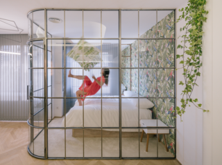 These large, old flats in Madrid were converted into bright, modern apartments.