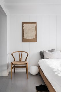 The remodeled townhouse, which was completed in 2016, has 750 square feet of living space, including two bedrooms and a bathroom spread across three floors. 