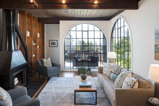 Bice also added a second master suite at the back of the house, which is accessible by a separate stairwell. 