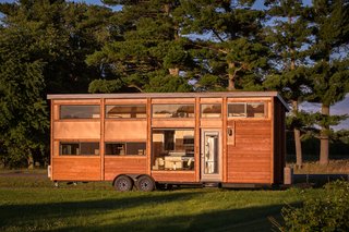 The award-winning tiny house builder ESCAPE has recently unveiled the first phase of Canoe Bay ESCAPE Village—a tiny home resort community in Northwest Wisconsin. 
