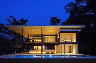 "Sometimes, contemporary tropical design is either too clinical, too rustic, or simply unoriginal. We are trying to find ways of interfering within the natural landscape responsibly, and reducing energy consumption through natural ventilation," explains Saxe. 