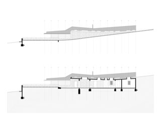 A sectional drawing.