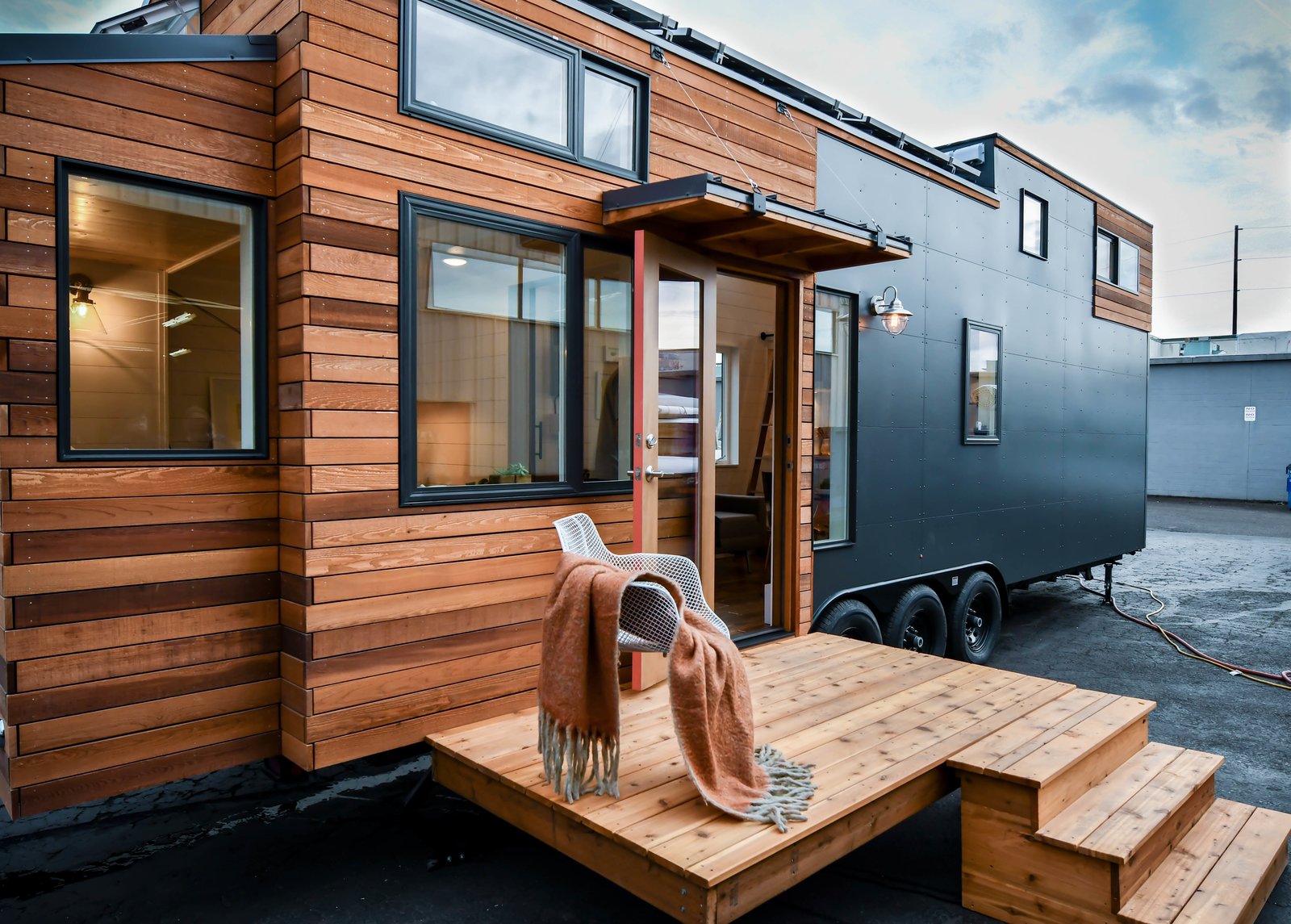 A Family Customizes an Off Grid Tiny  Home  With Online 