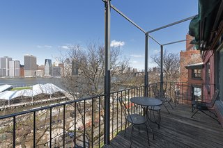 Mailer sold the lower floors before he died in 2007, but had kept this top floor unit. 