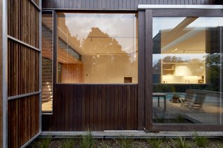 Wilson also incorporated high levels of insulation and double glazing to make the house energy efficient.