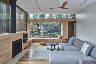Sustainable features include locally and sustainably harvested Victorian hardwood with low VOC finishes and formaldehyde-free plywood.