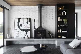 Thanks to cleverly designed built-in storage systems, clutter is neatly concealed throughout.