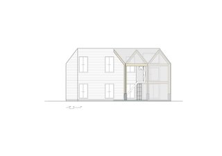 Longitudinal section drawing