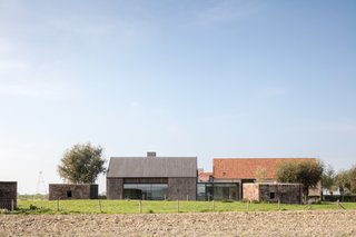 The historic site consists of an old farmhouse, stable, and shed, along with bunkers and artillery foundations from the both World War I and World War II. The stable has been converted into a modern 5,683-square-foot bed and breakfast establishment called The Bunkers. 
