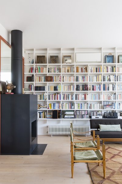 The team demolished the existing internal walls to open up the interiors and create a single, large living and dining area.