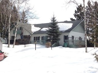 A look at the outdated facade. The original floor plan featured low ceilings and small rooms. 