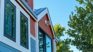 The students were responsible for everything from the design of the 1.5-story house to the selection of interior furnishings. 
