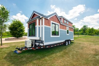 Students from the school's Architecture/Construction Technology and Interior Design programs worked on the project.