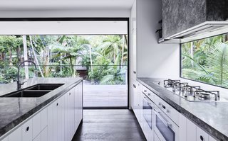 A spacious balcony has been added to the residence.