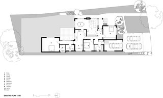 Floor plan before the renovation