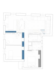 Floor plan after the renovation