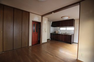Before: the kitchen.