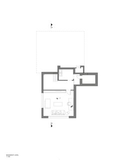 The basement floor plan.