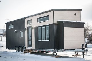 Completed in 2017, this 485-square-foot house is the team’s latest and largest tiny home. 