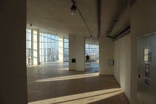 Before: the original windows were retained during the revamp.