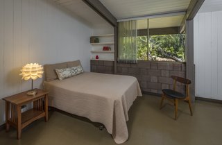 The house has three bedrooms. 