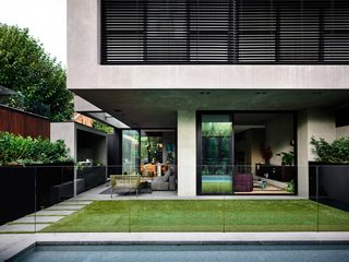 The meticulous landscaping was achieved by Australian landscape architect Jack Merlo.
