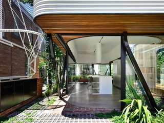 The renovation and extension increased the size of the property to 5,372 square feet.