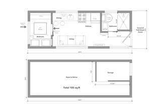 The floor plan 