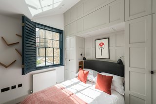 Both the bedrooms have built-in wardrobes.