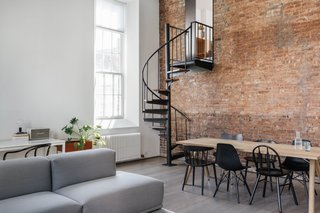 Chairs from Hay and Matter.