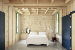 The master bedroom.
