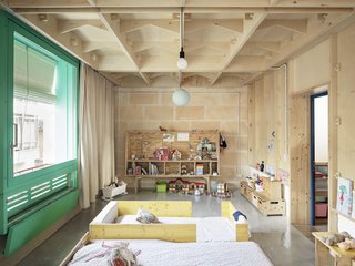 The children's bedroom and play area.