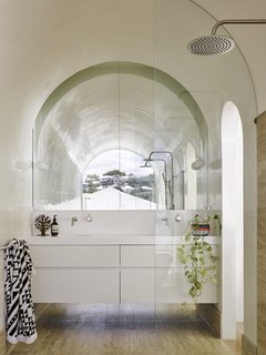 "The barrel vaults create an acoustically pleasing space, while the geometry provides something memorable and unique," says Hogg.