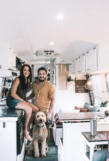 Nate and Taylor have been living in Augustine for nine months now, and still enjoy many things about small space living.