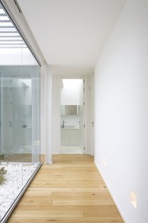 A peek at the bathroom on the upper level.