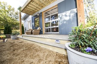 Trex decking material.