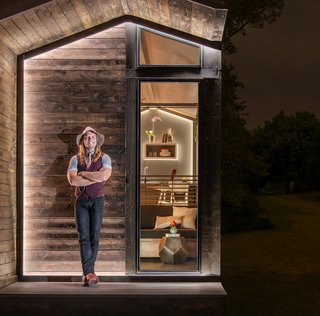 David Latimer, CEO and founder of New Frontier Tiny Homes