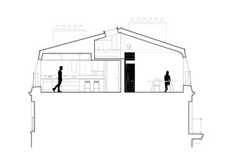 Hike sectional drawing.
