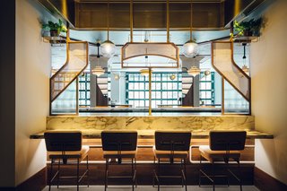 The bar at American Son.