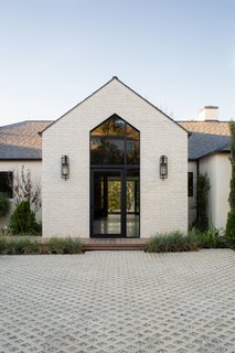The entrance to the house.