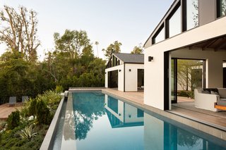 The main room and master bedroom open directly to the pool. 