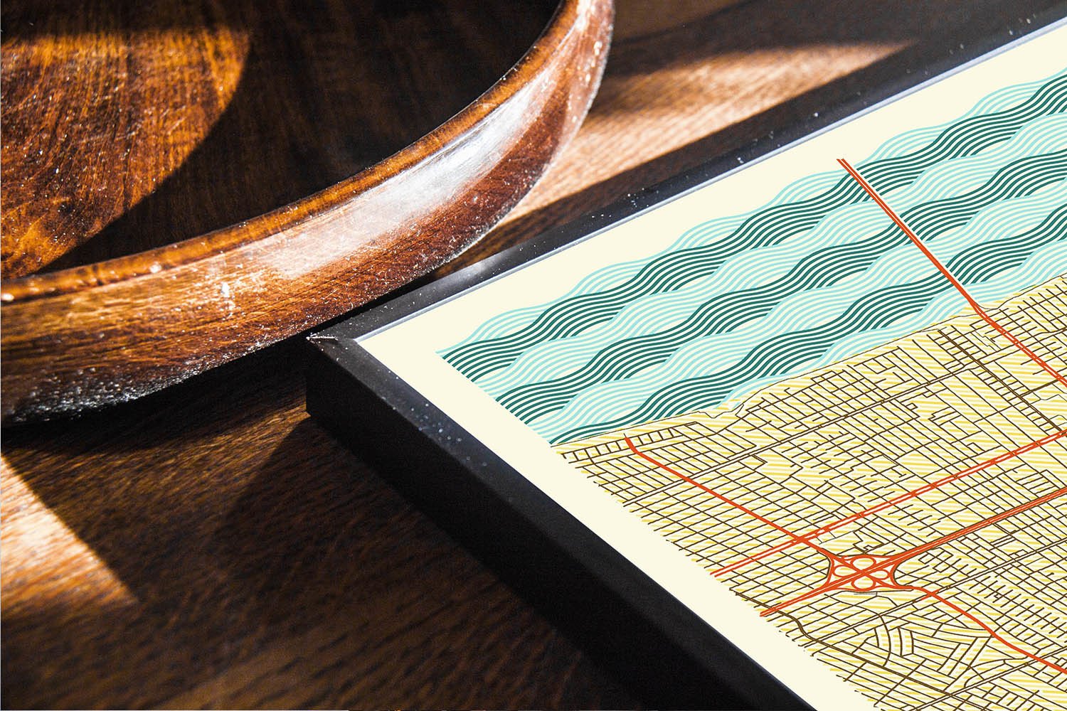 Photo 6 of 7 in Retro Map : Stunning graphics of our cities by Hubert ...