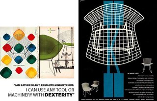 Courtesy of Knoll, Harry Bertoia posters 