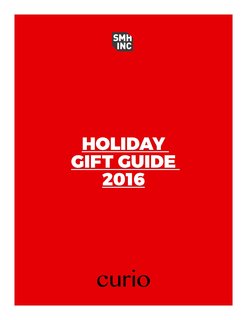 SMH Inc. / Holiday Gift Guide - Photo 1 of 2 -
